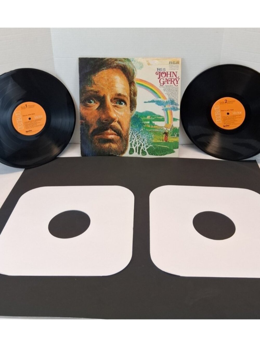 This Is John Gary 1971 RCA VPS‑6041 Signed Autographed 2 Record Set Dynaflex VG+